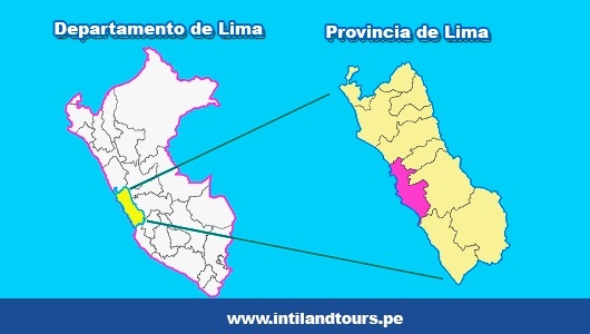 Ubicación de Lima Ubicación de Lima